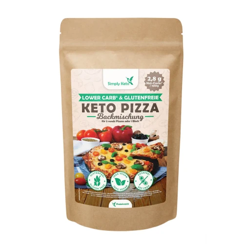 Przejdź do produktu Pełnowartościowa Mieszanka do Keto Pizzy 290g Simply Keto