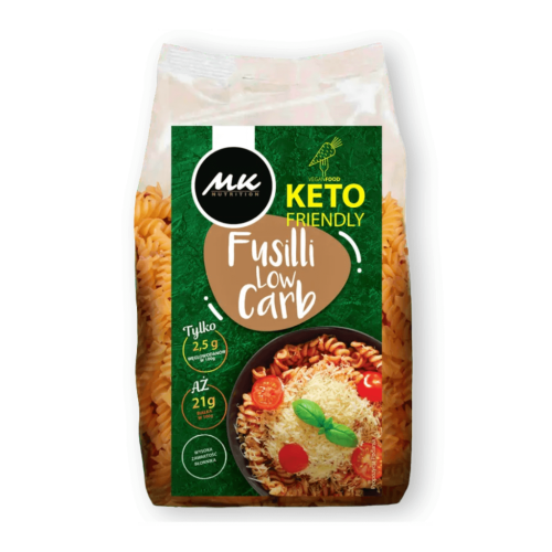 Przejdź do produktu Makaron Keto Fusilli 250g – MK Nutrition