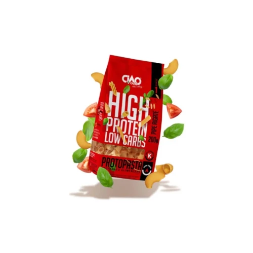 Przejdź do produktu Makaron Pipe Rigate Stage 1 Ciao Carb 200g 