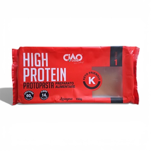 Przejdź do produktu Lasagne – Makaron niskowęglowodanowy – 150g – CiaoCarb