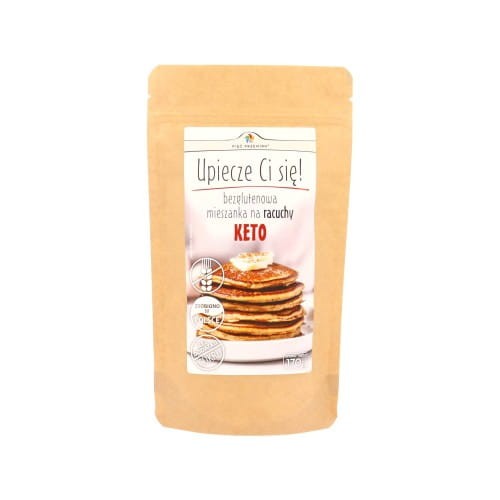 Przejdź do produktu Mieszanka na racuchy KETO bezglutenowe 170 g Pięć Przemian