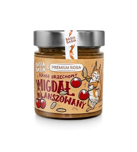 Przejdź do produktu Krem migdałowy z wiśnią 195 g Basia Basia - Alpi