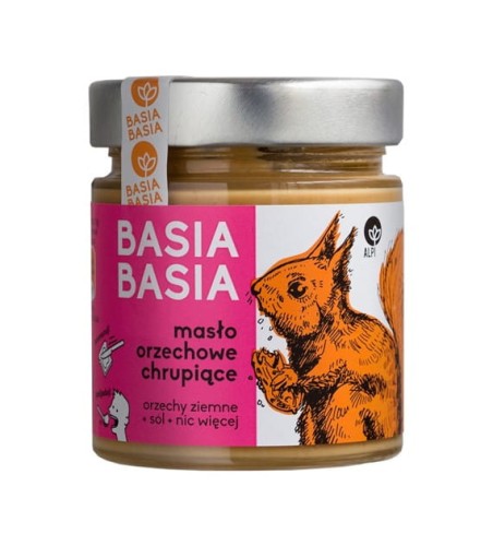 Przejdź do produktu Krem orzechowy chrupiący 210 g Basia Basia - Alpi