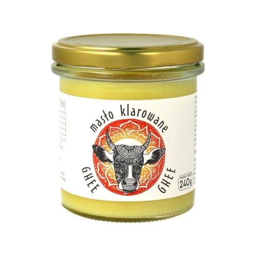 Przejdź do produktu Masło klarowane ghee 240 g Pięć Przemian