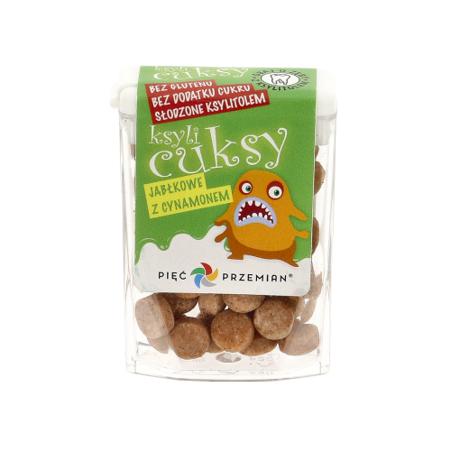 Przejdź do produktu KsyliCuksy jabłkowe z cynamonem 13 g Pięć Przemian