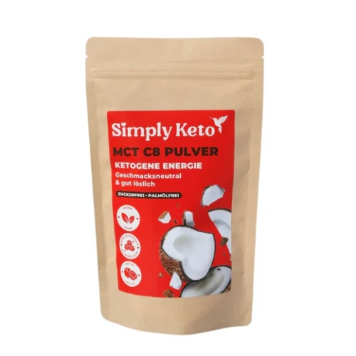 Przejdź do produktu Keto Śmietanka do kawy z olejem MCT C8 w proszku low carb - Simply Keto