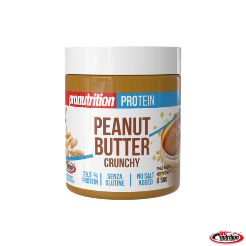 Przejdź do produktu Masło orzechowe crunchy proteinowe 500g - Pronutrition