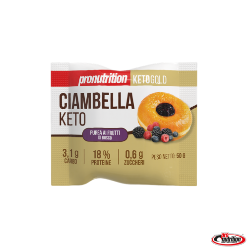 Przejdź do produktu Keto Pączek Owoce Leśne 50g - Pronutrition