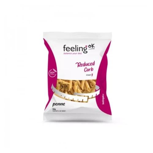 Przejdź do produktu Keto Makaron niskowęglowodanowy Penne – Start – 50g – FeelingOK