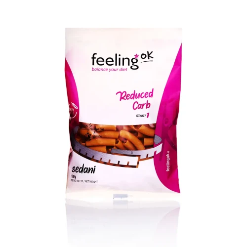 Przejdź do produktu Sedani – Makaron niskowęglowodanowy – 50g – FeelingOK
