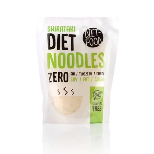 Przejdź do produktu Noodle – Konjac/Shirataki – Makaron niskowęglowodanowy – 200g – Diet-Food