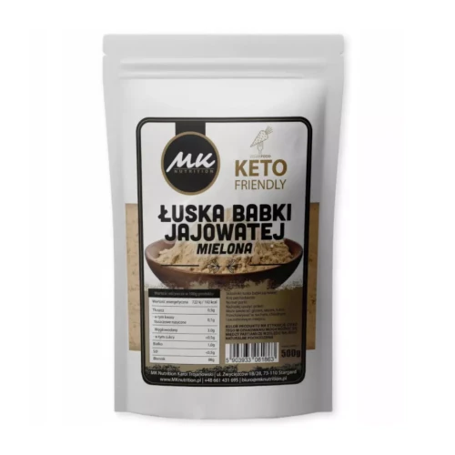 Przejdź do produktu Łuska babki jajowatej mielona 500g – MK Nutrition