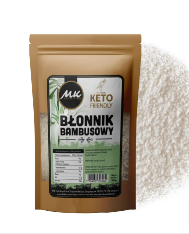 Przejdź do produktu Błonnik bambusowy 500g Mąka bambusowa - MK Nutrition
