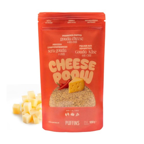 Przejdź do produktu Ser GOUDA z chili suszony w proszku 100g - PUFFINS