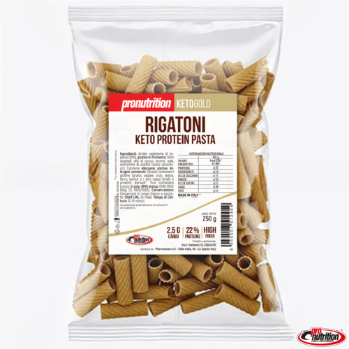 Przejdź do produktu Keto Makaron Proteinowy Rigatoni 250g - Pronutrition
