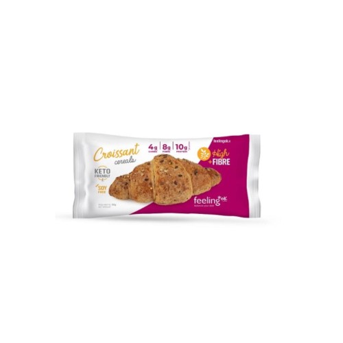 Przejdź do produktu Niskowęglowodanowy Croissant z nasionami 50g - FeelingOk