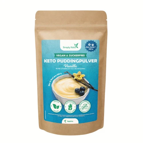 Przejdź do produktu Keto Budyń Waniliowy 100g SimplyKeto