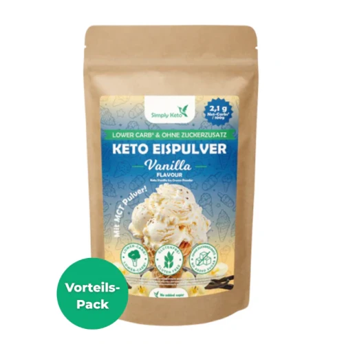 Przejdź do produktu Lody low carb i keto z olejem MCT o smaku Waniliowym 500g Simply Keto 