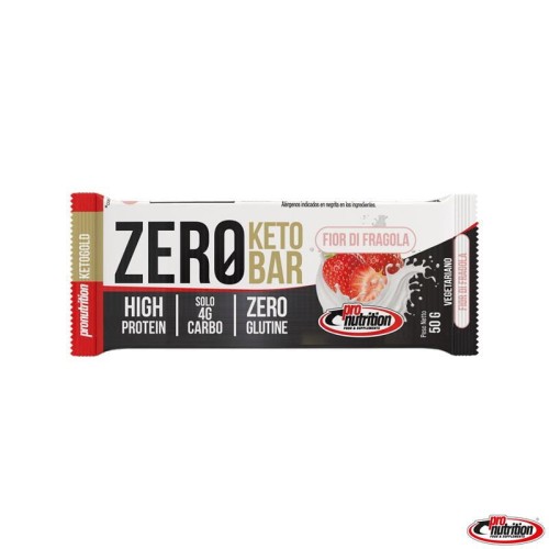 Przejdź do produktu Keto baton Zero truskawkowy 50g Pronutrition