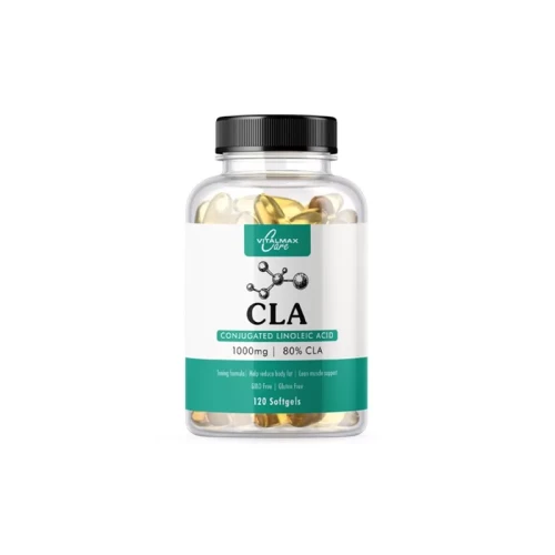 Przejdź do produktu CLA - sprężony kwas linolowy 1000 mg 120 kaps. Vitalmax