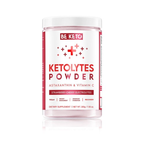 Przejdź do produktu Elektrolity Ketolytes w Proszku - Wiśnia-Truskawka 200g