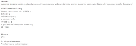 Drażetki bez cukru o smaku Tutti Frutti DROPX 20g.png