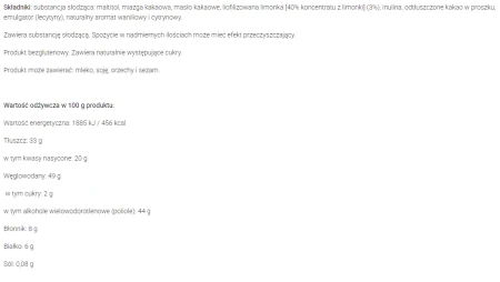 Czekolada gorzka z cytryną bez dodatku cukru Torras 75g.png