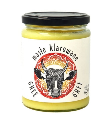 Przejdź do produktu Masło klarowane ghee 400 g Pięć Przemian 