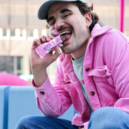 Baton Keto Low Carb proteinowy Nick's  słony orzech ziemny 50 g