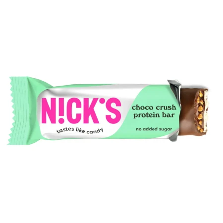 Baton Keto Low Carb Nick's proteinowy czekoladowy chrupiący 50 g