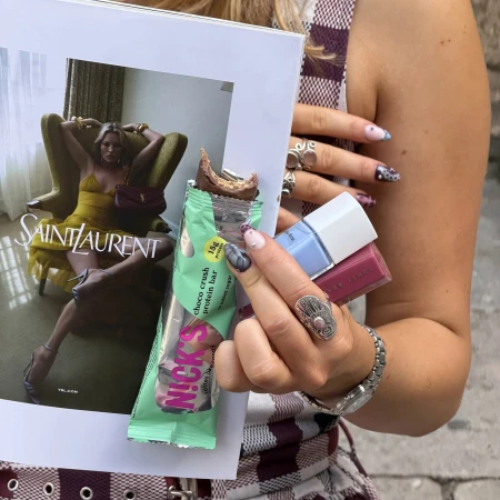 Baton Keto Low Carb Nick's proteinowy czekoladowy chrupiący 50 g