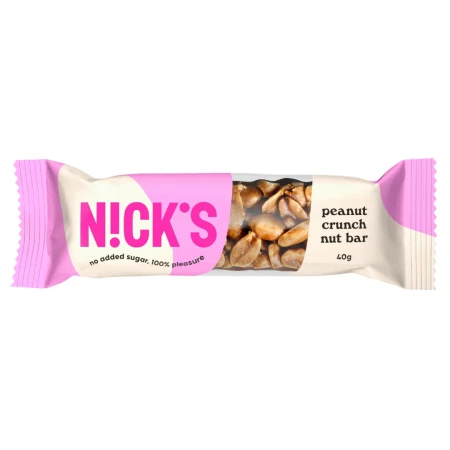 Baton Keto Low Carb  Nick's orzechowy z orzeszkami ziemnymi 40 g