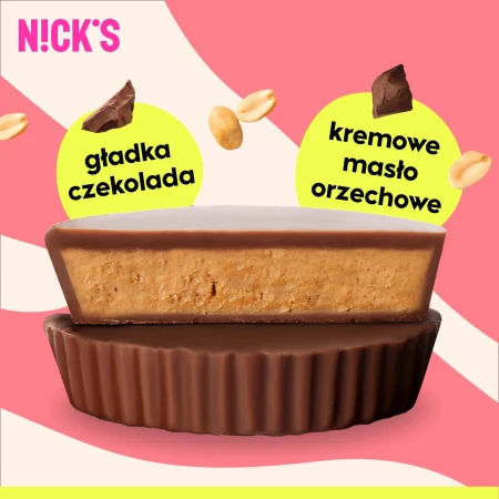 Babeczki Keto Low Carb Nick's  z masłem orzechowym 30 g