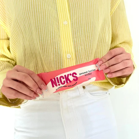 Baton Keto Low Carb Nick's wafelek z masłem orzechowym 35 g