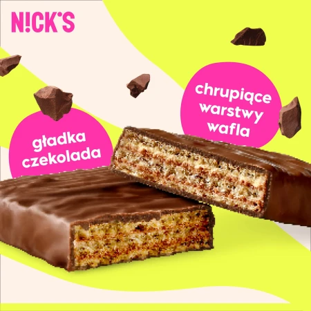 Baton Keto low carb Nick's wafelek czekoladowy 35 g