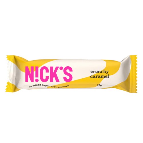 Przejdź do produktu Baton keto low carb Nick's chrupiący karmel 28 g