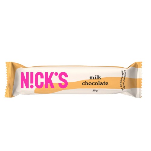 Przejdź do produktu Czekolada Keto Low Carb mleczna Nick's 25 g
