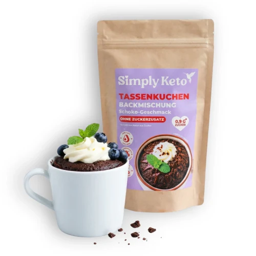Przejdź do produktu Keto Mieszanka do ciasta w kubku czekoladowa 350g Simply Keto