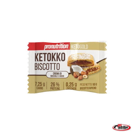 Keto ciastko kokosowo-orzechowe 50g Pronutrition