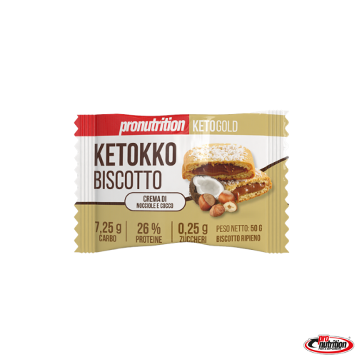 Przejdź do produktu Keto ciastko kokosowo-orzechowe 50g Pronutrition