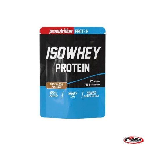Przejdź do produktu Izolat białka serwatkowego o smaku orzechów laskowych CFM 750g Pronutrition