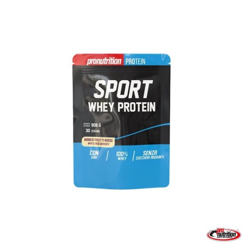 Przejdź do produktu Białko serwatkowe o smaku czerwonej jagody 908g Pronutrition