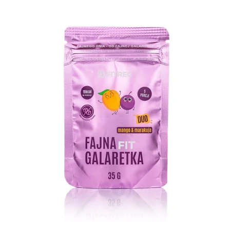 Fun Jelly Duo Bez Cukru Mango Marakuja 35g (5 PORCJI) – Fitrec