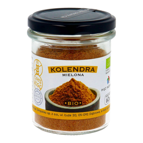 Przejdź do produktu Kolendra mielona BIO 60 g