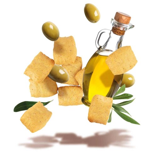 Przejdź do produktu Krakersy proteinowe z oliwkami etap 1 50g Ciao Carb
