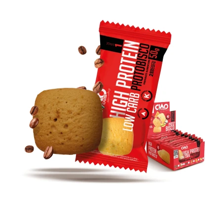 Ciastka o smaku kawowym 50g Ciao Carb