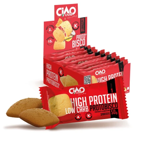 Ciastka o smaku kawowym 50g Ciao Carb