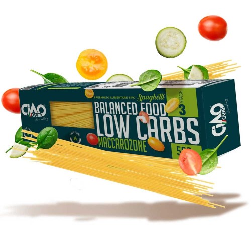 Przejdź do produktu Makaron Low Carb spaghetti 500g Ciao Carb