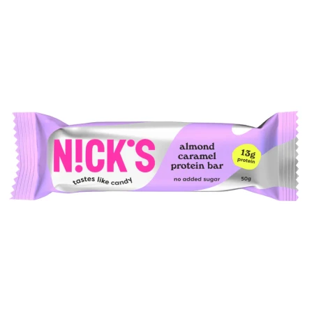 Baton proteinowy o smaku migdałowo-karmelowym 50 g Nick's