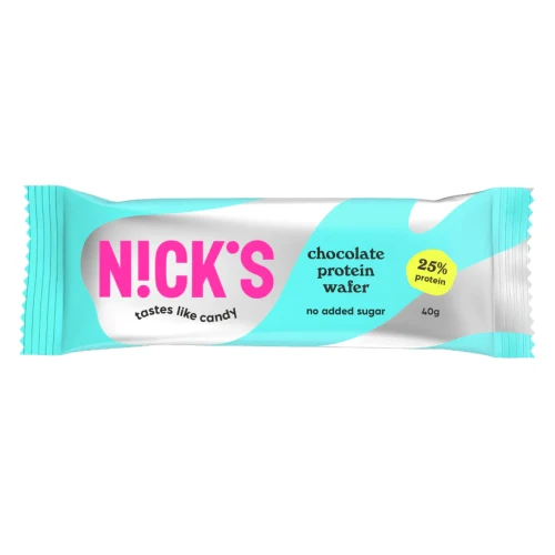 Przejdź do produktu Wafelek proteinowy czekoladowy Nick's Sport 40g